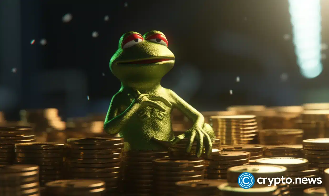 Fwog memecoin surges 70% as Pepe Unchained raises $16.8M for new layer 2 blockchain